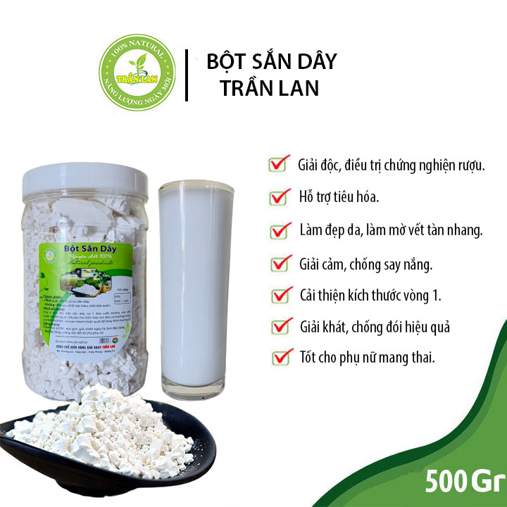 Bột Sắn Dây [Hộp 500gr] – Quảng Trị Mart