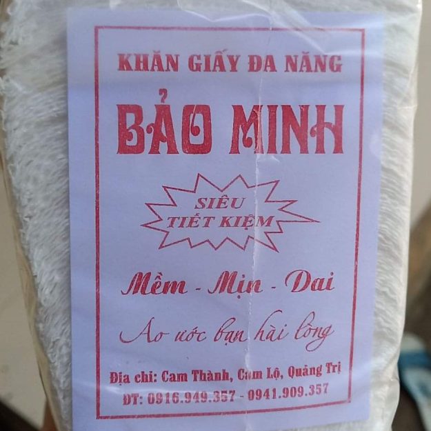 Khăn giấy Bảo Minh