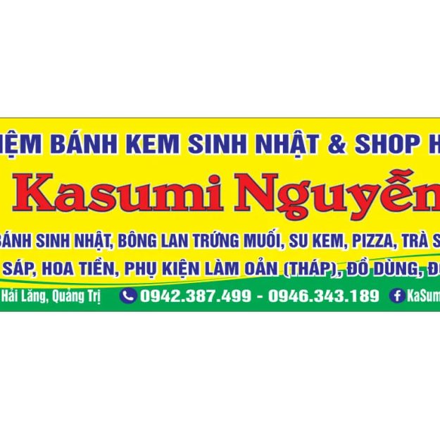 kasumi nguyễn bánh kem